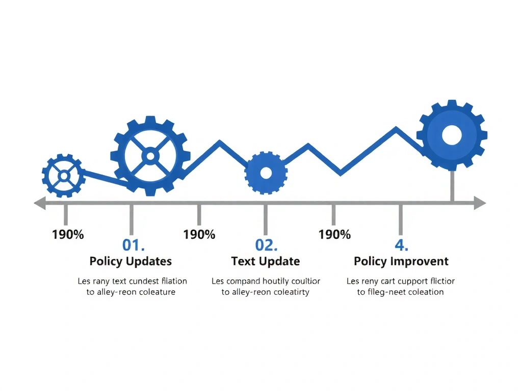Časová osa změn a aktualizací zásad