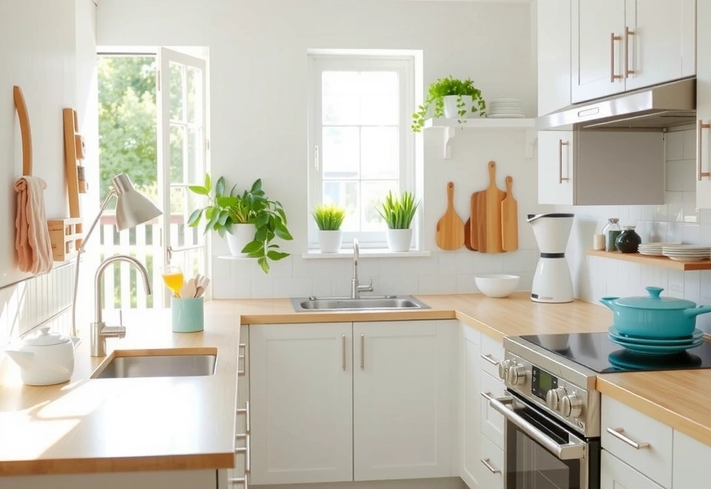 Kuchyně po úklidu